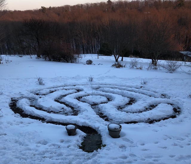 the winter labyrinth